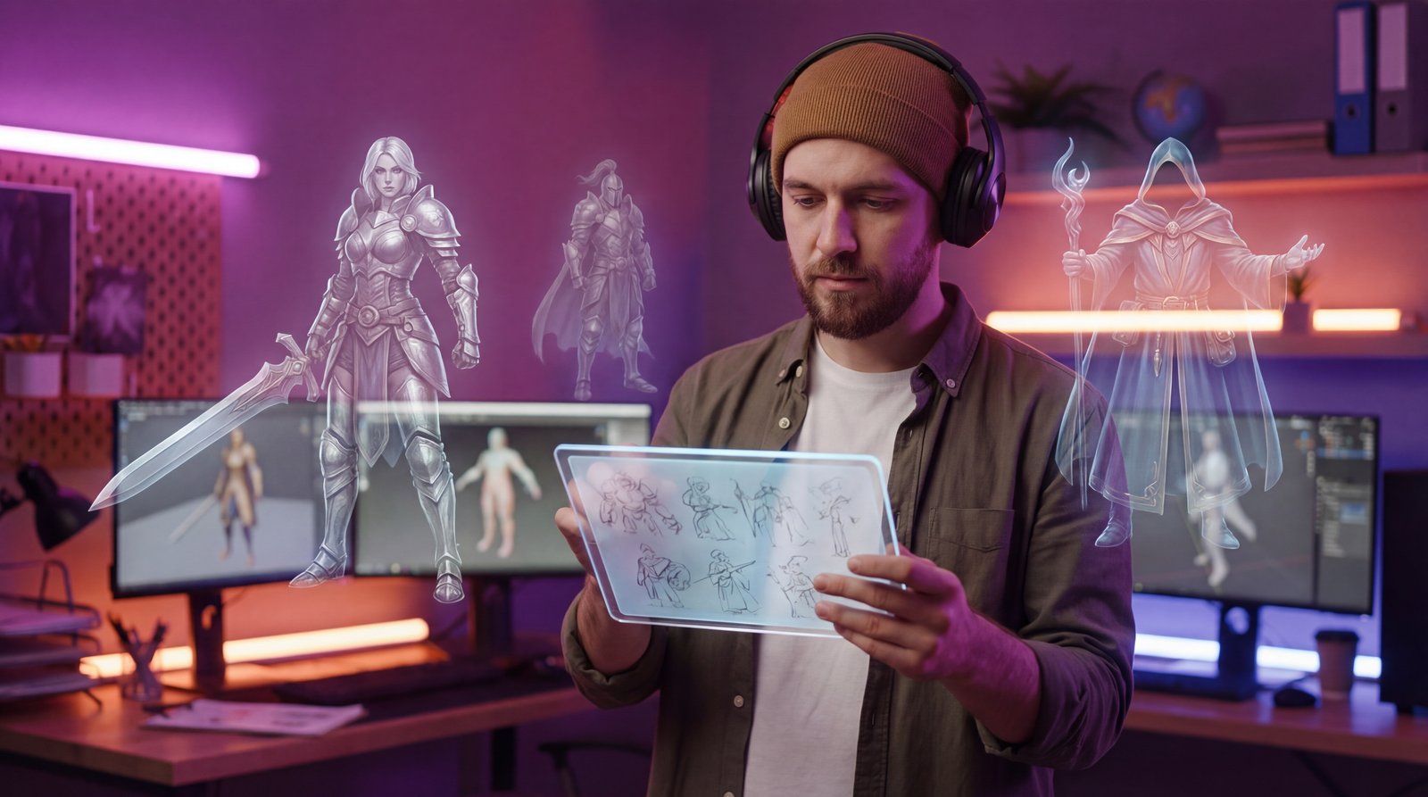 小蓝视频游戏幕后视频